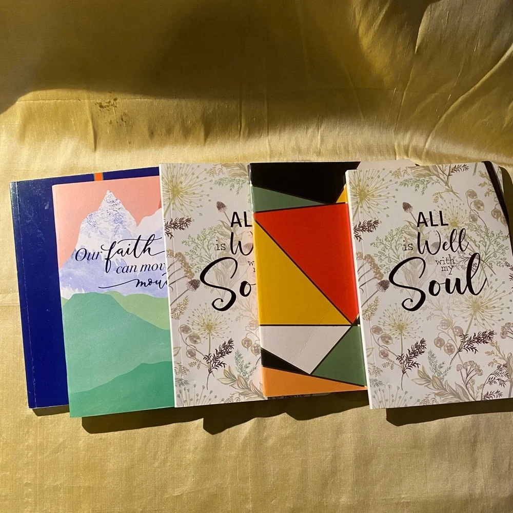 Colorful Inspirational Notebooks Set
